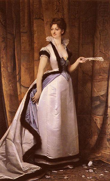Louis Joseph Anthonissen Portrait of a Woman china oil painting image
